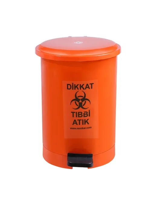 TAK CKK1140 - 40 LİTRE PEDALLI TIBBİ ATIK KOVASI